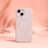 Dėklas Telforceone Silicone Thin Mag case for iPhone 17 Pro Max 6,9" rose