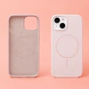Dėklas Telforceone Silicone Thin Mag case for iPhone 17 Pro Max 6,9" rose