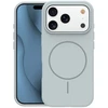 TFO Plonas silikoninis Mag dėklas, skirtas iPhone 17 Pro Max 6,9" / iPhone 18 Pro Max 6,9" sidabrinis