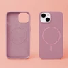 Dėklas Telforceone Silicone Thin Mag case for iPhone 15 Pro 6,1" rose
