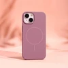 Dėklas Telforceone Silicone Thin Mag case for iPhone 15 Pro 6,1" rose