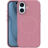 Dėklas Telforceone Silicone Thin Mag case for iPhone 17 6,3" rose