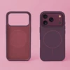 Dėklas Telforceone Silicone Thin Mag case for iPhone 17 Pro 6,3" / iPhone 18 Pro 6,3" dark cherry
