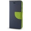 TelForceone Smart Fancy Motorola Moto E22 žalias-dėklas telefonui mėlynos spalvos