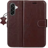 Telforceone Smart Luxe odinis dėklas, skirtas Samsung Galaxy A36 5G / A37 5G, rudas
