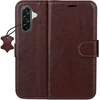 Telforceone Smart Luxe odinis dėklas Samsung Galaxy S25 FE / S26 FE rudas