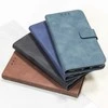 TFO Išmanusis Velvet dėklas, skirtas Samsung Galaxy A23 5G, tamsiai mėlynas