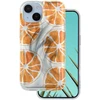Dėklas Telforceone Ultra Trendy Summer case for iPhone 12 / 12 Pro 6,1" oranžinis