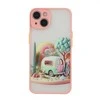 Telforceone Itin madingas dėklas iPhone 13 Pro 6,1 Travel pink