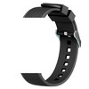 Devia apyrankė Deluxe Sport Samsung Galaxy Watch 42 mm / Laikrodis 3 41mm / Laikrodis 4 40 ir 44 mm / Laikrodis 5 40 ir 44 mm / Laikrodis 6 40 ir 44 mm (20 mm) juodos spalvos