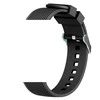 Devia apyrankė Deluxe Sport Samsung Galaxy Watch 42 mm / Laikrodis 3 41mm / Laikrodis 4 40 ir 44 mm / Laikrodis 5 40 ir 44 mm / Laikrodis 6 40 ir 44 mm (20 mm) juodos spalvos