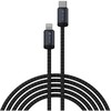 Devia kabelis Gracious EC645 PD USB-C - Lightning 1,0 m 27W 3A juodos spalvos