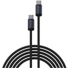 Devia kabelis Gracious EC646 PD USB-C - USB-C 1,0 m 60W 3A juodos spalvos