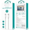 Devia kabelis Smart EC317 PD USB-C - USB-C 1,5 m 100W 5A juodos spalvos