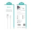 Devia laidas Smart EC080 USB – Lightning 1,0 m 2,1A baltas