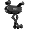 Devia automobilinis laikiklis Kintone ES071 gravity air vent juodos spalvos