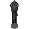 Devia car holder Pro1 X15 with wireless inductive charger Qi 15W juodas with succion cup for Magsafe