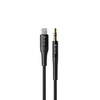 Devia kabelis audio Ipure EC619 Lightning - jack 3,5 mm 1,0 m juodos spalvos