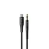 Devia kabelis audio Ipure EC619 Lightning - jack 3,5 mm 1,0 m juodos spalvos