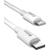 USB kabelis Devia Smart PD Type-C į Lightning 1.0m 20W 3A baltas