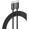 Devia kabelis Smart EC325 PD USB-C - USB-C 1,0 m 60W 3A mėlynos spalvos