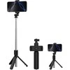 Devia asmenukių lazda Bluetooth tripod ES083 juodos spalvos