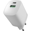 Devia sieninis įkroviklis Smart PD GaN 30W 1x USB-C 1xUSB baltas