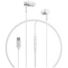 Devia laidinės ausinės Smart M1 Digital Metal USB-C juodos spalvos