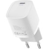 Devia laidinis įkroviklis Extreme Mini PD GaN 20W 1x USB-C baltos spalvos