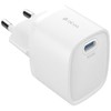 Devia laidinis įkroviklis Extreme Mini PD GaN 20W 1x USB-C baltos spalvos