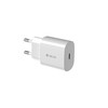 Devia laidinis įkroviklis Rocket PD 20W 1x USB-C baltos spalvos + kabelis USB-C - Lightning