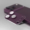 Etteri full camera lens guard for iPhone 18 Pro Max dark cherry