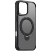 Dėklas Etteri Matt Mag Ring case for iPhone 17 Air juodas