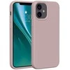 Dėklas Telforceone Etteri Silicone Apple iPhone 12 / 12 Pro 6,1" rožinės spalvos