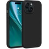 Dėklas Telforceone Etteri Silicone Apple iPhone 15 6,1" juodos spalvos