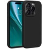 Dėklas Telforceone Etteri Silicone Apple iPhone 15 Pro 6,1" juodos spalvos