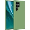 Dėklas Telforceone Etteri Silicone Samsung Galaxy S23 Ultra šviesiai žalios spalvos