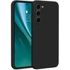 Dėklas Telforceone Etteri Silicone Samsung Galaxy S23 Plus juodos spalvos