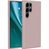 Telforceone Etteri Silicone Samsung Galaxy S24 Ultra dėklas telefonui rožinės spalvos