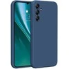 Dėklas Telforceone Etteri Silicone Samsung Galaxy A34 5G mėlynos spalvos