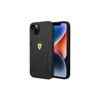 Apple iPhone 14 Plus Ferrari odinis dėklas Stamp Sides (FEHCP14MRBUK) juodos spalvos