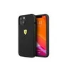 Apple iPhone 13 Mini Ferrari dėklas silikoninis (FESSIHCP13SBK) juodos spalvos