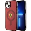 Apple iPhone 14 Ferrari dėklas Translucent Magsafe (FEHMP14SURKR) raudonos spalvos