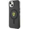 Apple iPhone 14 Plus Ferrari dėklas Translucent Magsafe (FEHMP14MURKK) juodos spalvos