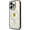 Apple iPhone 14 Pro Max Ferrari dėklas Outline Magsafe (FEHMP14XURKT) skaidrus