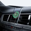 Forever automobilinis laikiklis for air vent MACH-300 magnetinis su belaidžiu įkrovimu juodos spalvos Qi2 15W