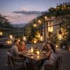 Forever Light LED String Lights 230V FLM-200 7,2m 10 filamentas bulbs E27 S14