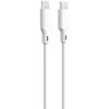 Forever recycling kabelis USB-C - Lightning 1,5m 3A KR12-CL-00 baltos spalvos