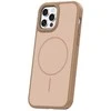 Dėklas Frame Thin Mag case for iPhone 12 / 12 Pro 6,1" ruda