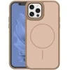 Dėklas Frame Thin Mag case for iPhone 12 / 12 Pro 6,1" ruda